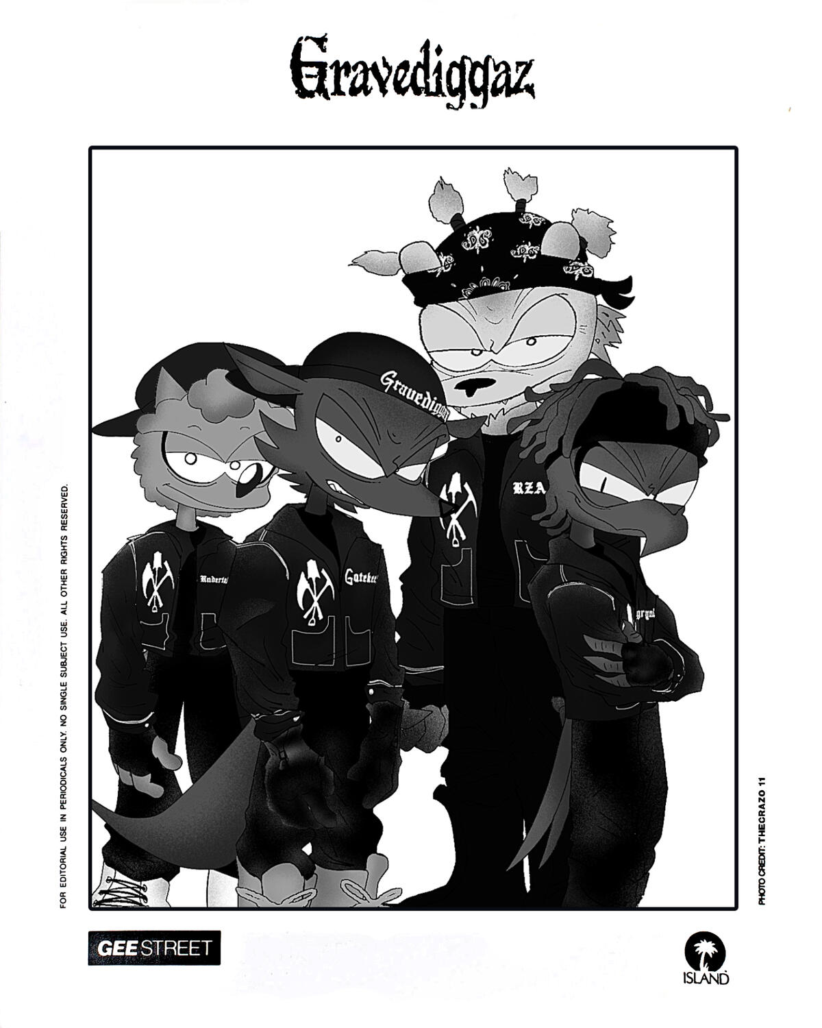 Gravediggaz (Left to right) Silver the Hedgehog, Fang the Sniper, Bark the Polar Bear, Jet the Hawk